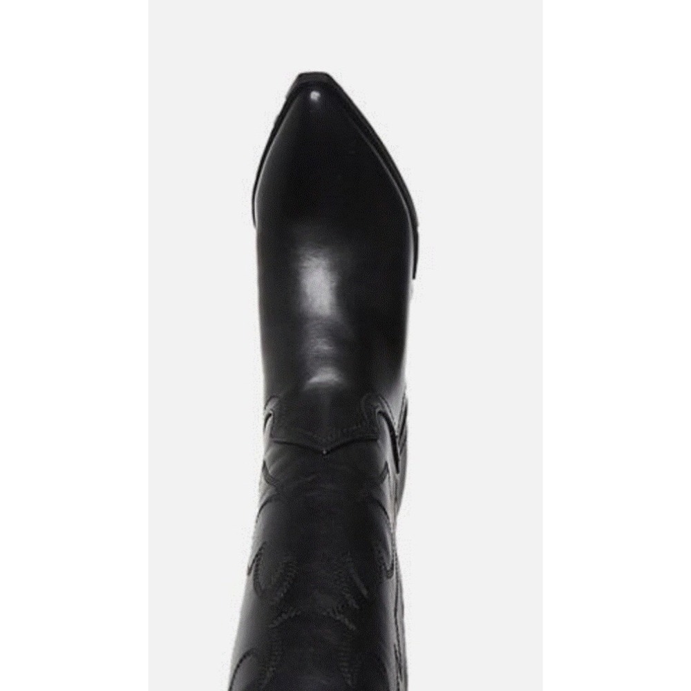 Madden NYC Women's Black‎ Slip-on Pointed Toe Comfort Tall
Western Boots: 6 NWOT - Picture 5 of 10